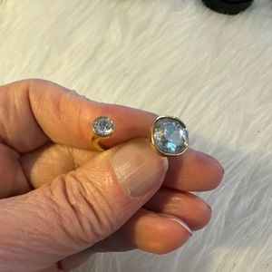 Gold Tone Women Ring Size 9